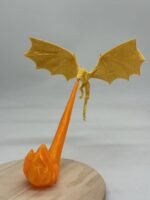 Fire Breathing Dragon Bookshelf Nook Light 3D Printed Flying Dragon Shelf Decor Lover Gift For Halloween Indoor Table Display Decoration Ornaments - Image 10