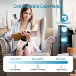 Intelligent Home Use Electric Intelligent Kneading Heating Knee Massager Rechargeable Pain Relief Infrared Laser Vibration Knee Massager - Image 3