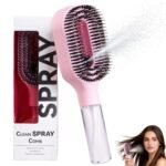 2in1 Sprayer Comb Detangling Scalp Massage Hairbrush With Spray Bottle Essential Oil Water Mist Spray Brush Anti-static Summer - Image 7
