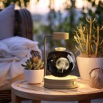 Crystal Ball Cosmic Dinosaur Indoor Night Light USB Power Warm Bedside Light Birthday Gift Night Lamp - Image 8