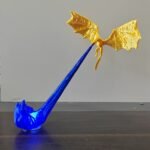 Fire Breathing Dragon Bookshelf Nook Light 3D Printed Flying Dragon Shelf Decor Lover Gift For Halloween Indoor Table Display Decoration Ornaments - Image 9