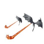 Fire Breathing Dragon Bookshelf Nook Light 3D Printed Flying Dragon Shelf Decor Lover Gift For Halloween Indoor Table Display Decoration Ornaments - Image 4